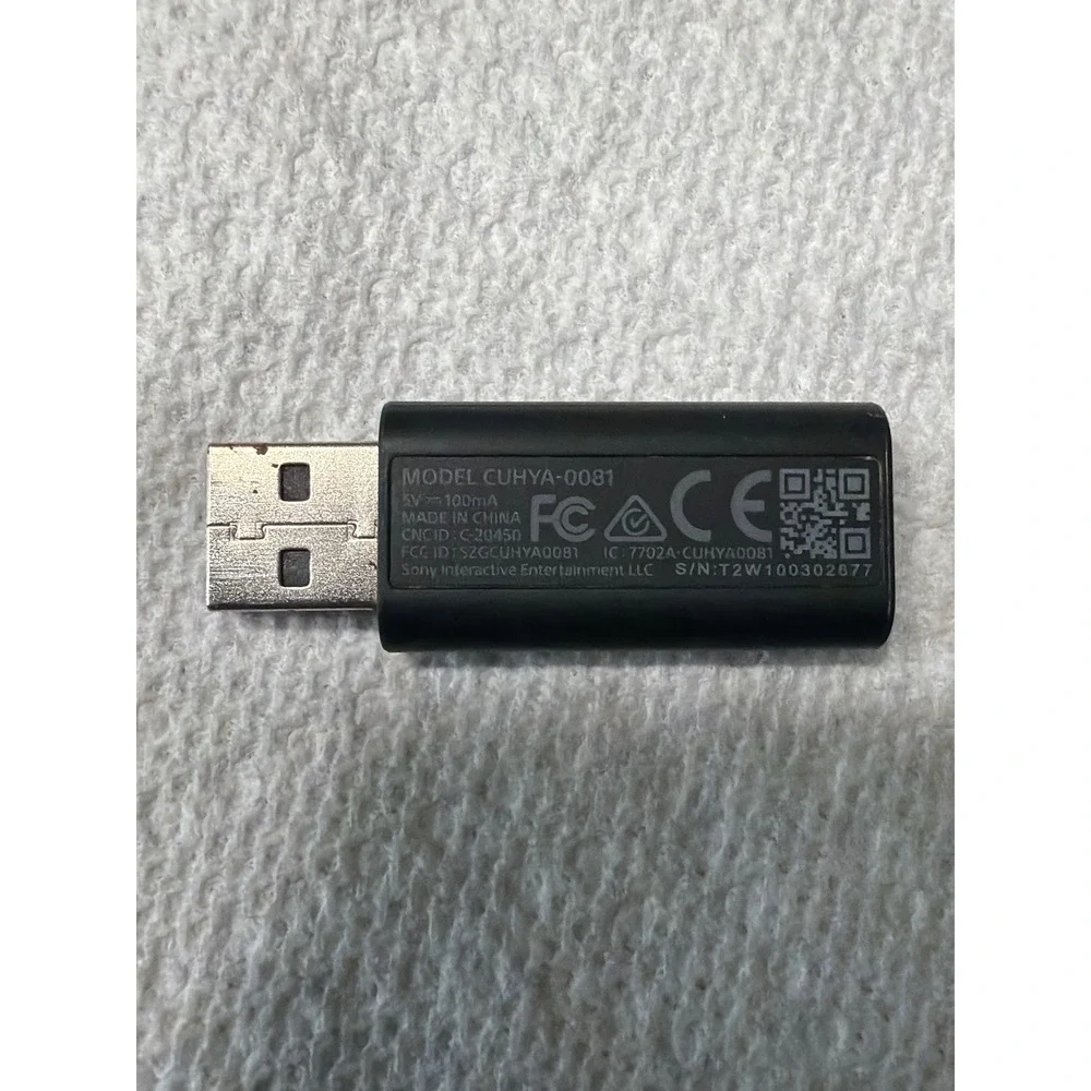 Sony PlayStation Gold Wireless Headset Pro USB Adapter Dongle CUHYA-0081 PS4
